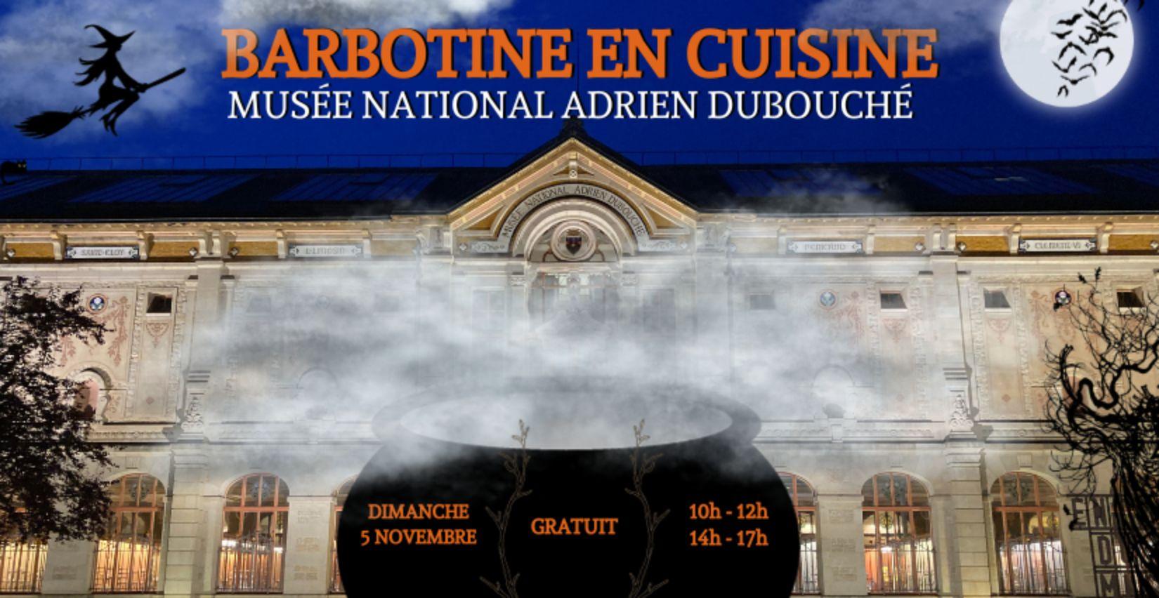 "La sorcière Barbotine en cuisine", Halloween au Musée National Adrien Dubouché à Limoges